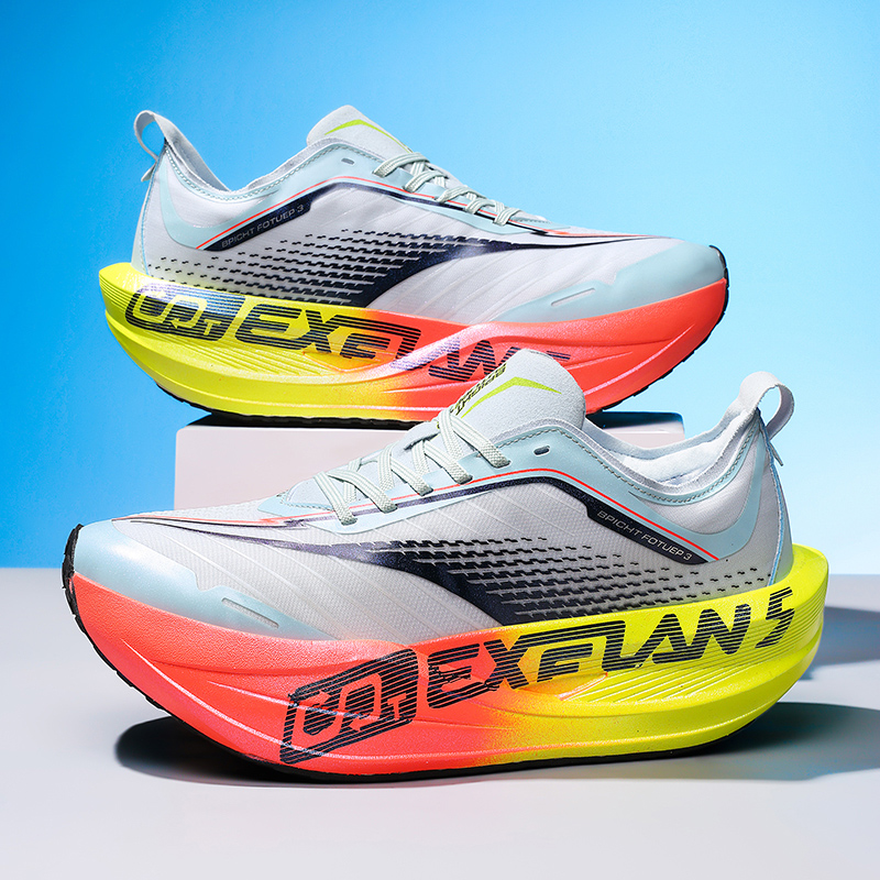 Carbon Plate Marathon Racing Shoes - プロ仕様のマラソン用カーボンプレートスニーカー。男女兼用、通気性、滑り止め、厚底、ジョギング、フィットネス、スポーツ、ランニングシューズ。