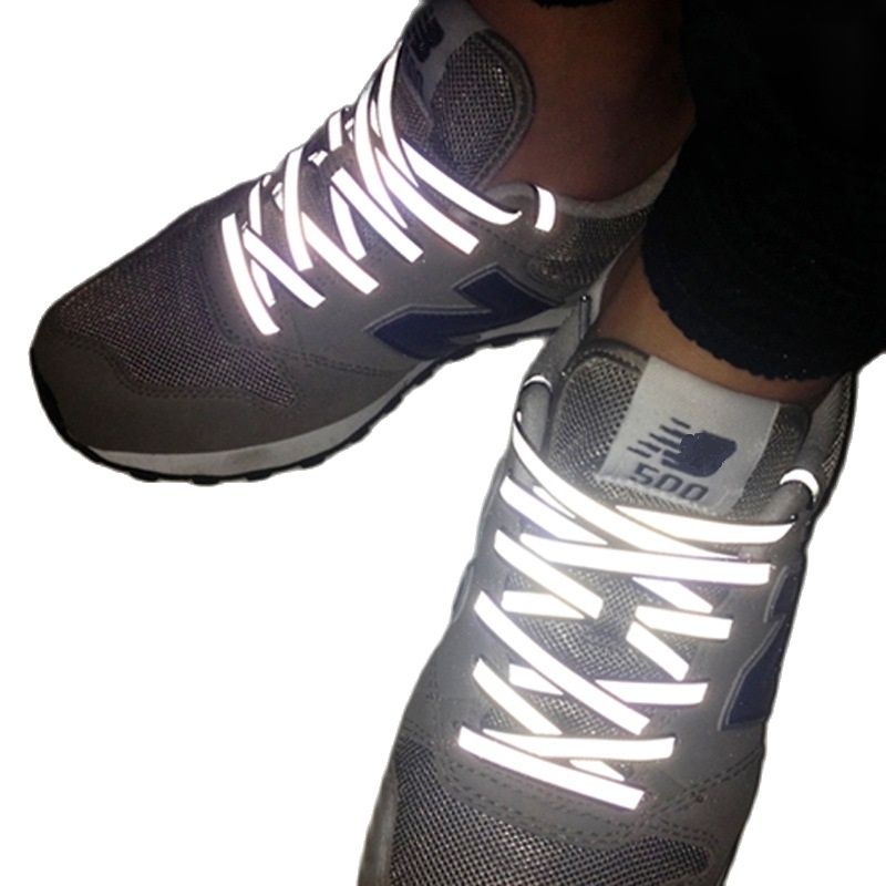 Reflective Night Running Shoes - クリエイティブなスポーツシューズ,両面反射靴ひも,ファッショナブルな夜のランニングシューズ,ベストセラー