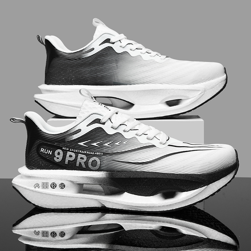 メンズ ランニングシューズ、マラソン用、スポーツ用、カジュア - Breathable Mesh Athletic Shoes のレビューと価格