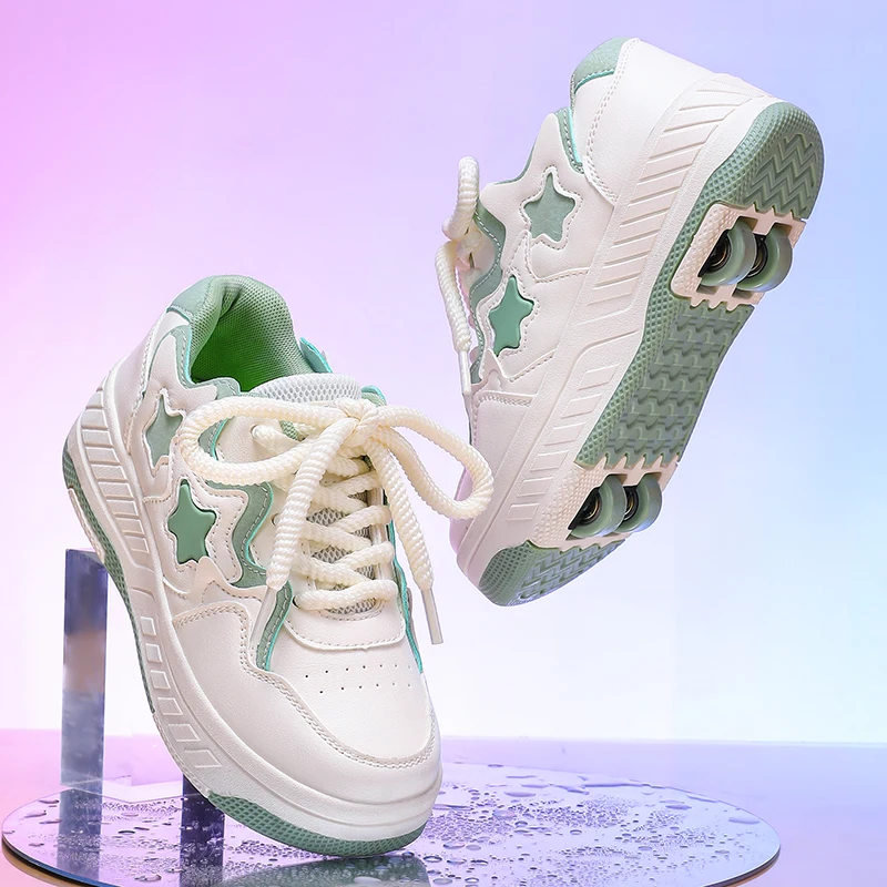 子供用ジュニアローラースケートシューズ、男の子と女の子向けの - Running Shoes のレビューと価格