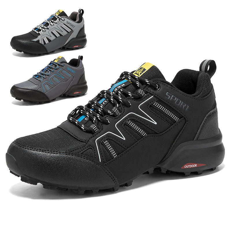 メンズ防水ハイキングスニーカー、トレッキングシューズ、滑り止 - Anti Slip Trail Running Sneakers のレビューと価格
